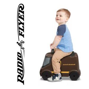 NEW Radio Flyer UPS Truck Toy Car Photoshoot Prop Photography tools props baby N